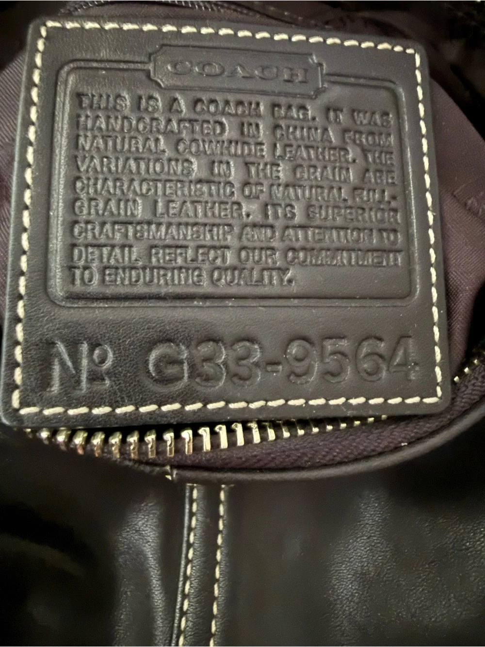 Coach beautiful vintage